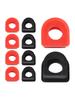 10Pcs 50A-350A Cable Seals Waterproof Fixed Solid Line FOR Anderson Cable Cover Red And Black Electric Testing Equipment Parts