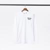 GALLERY Classic Alphabet Slogan Printed Crew Neck Long Sleeve T-Shirt Men's and Women's Hip Hop Loose Couple T-Shirt Tide T
