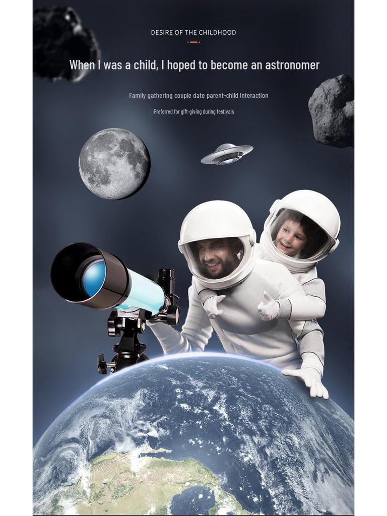 High-Definition Dual-Use Telescope for Kids and Students: Professional Stargazing and Land Viewing