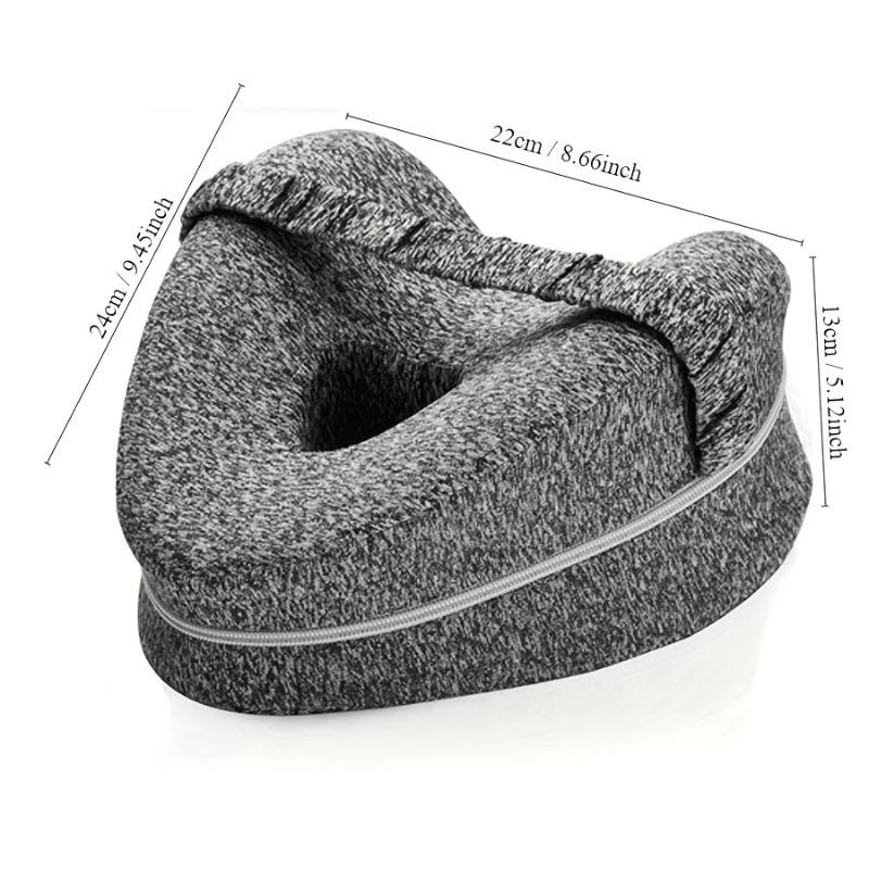 Ergonomic Side Sleeping Pillow with Knee Support - Removable & Washable Cover, Leg Pillow for Side Sleepers, Comfortable Sleep