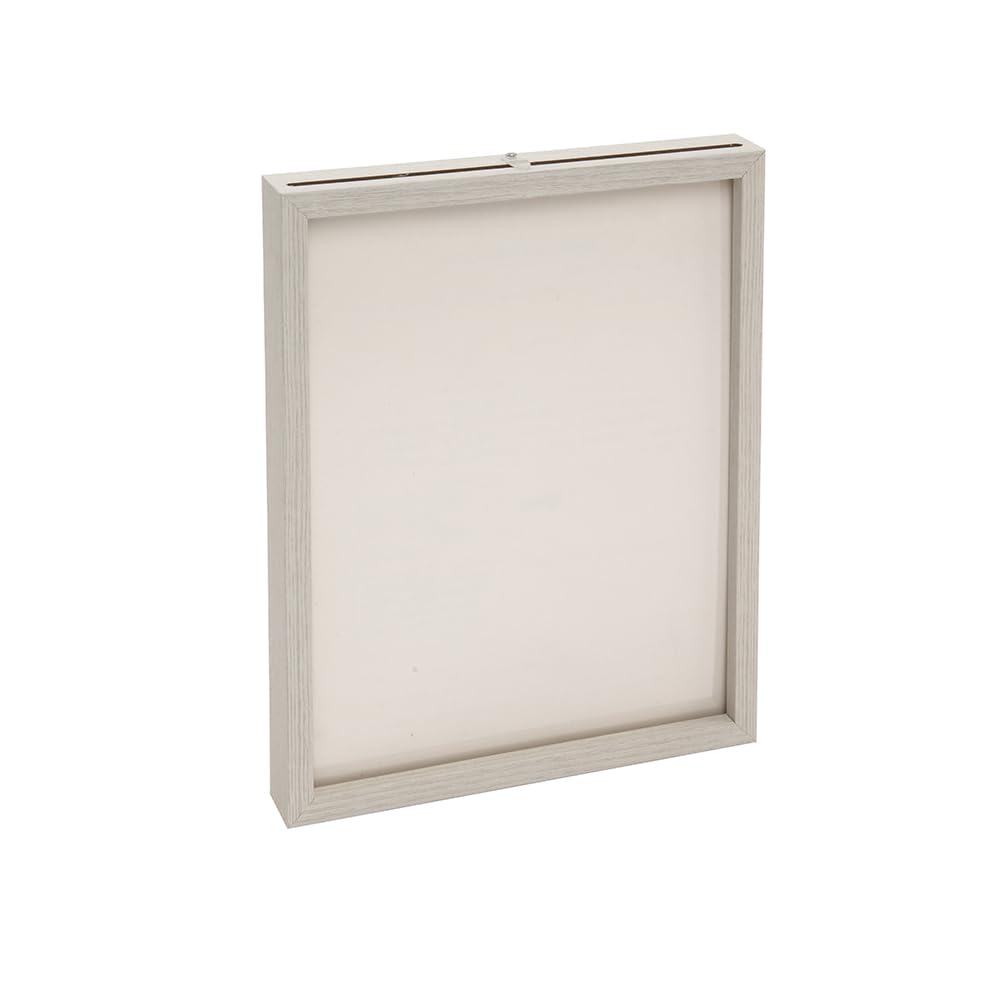 

Yanoman Wooden Puzzle Petit 2 Exclusive Interior Stand White x Made of Natural Wood Frame, Frame, (16.5 21.5 cm), Panel, Frame, White, белый