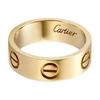 Love Series Classic Screw Ring 5.5mm Wide 18K Gold Unisex Rings B4084600