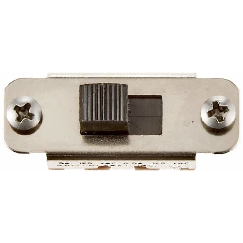 Scud Switchcraft ON-ON Slide Switch, Black, SWC-SON-ONB