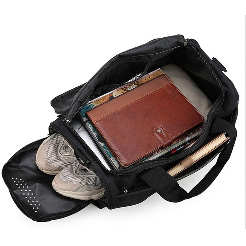 Dustproof Sports Fitness Bag Large Capacity Travel Luggage Handbag Dry Wet Separation Bags  Outdoor
