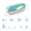 Multi-functional Mini Hand Hole Puncher Plastic Paper Punch Manual Hole Punch  Stationery Supplies