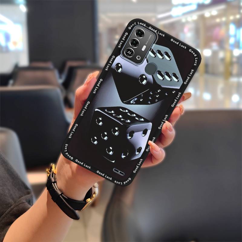 Roztomilý nárazuvzdorný kryt na telefon pro ZTE Blade A53 Pro TPU plný obal kreslený nárazuvzdorný silikonový prachotěsný odolný vodotěsný
