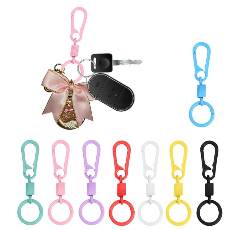 5Pcs Lobsters Clasp Hook Key Rings Buckle Light Weight Zincs Alloys Carabiner Keychains for Hiking Travel Daily Carry
