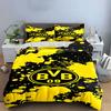 Yellow splatter, "BVB 09". Bedding sets Duvet cover sets Duvet covers Pillowcases(1 * Duvet Cover 2 * Pillowcases without duvet insert)