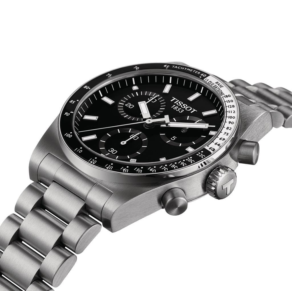 Tissot Stainless Steel Black Dial Men's Fashion Watch T149.417.11.051.00