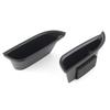 2Pcs Car Front Door Handle  Storage Box Tray Bin Kit For Cadillac ATS 2015-2018