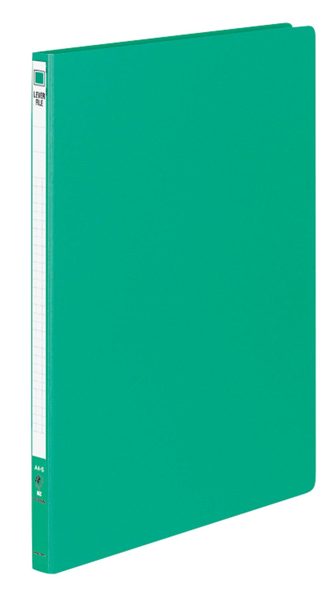 Kokuyo Файл с рычагом Цветной Толстый A4 Портретный 10 мм Вмещает примерно 100 MZ Картон Размер Переплет Листы Зеленый F-300NG зелёный 2690₽
