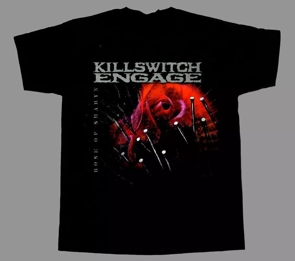Killswitch Engage Rose Of Sharyn Band Black Unisex T-shirt Unisex T-Shirt