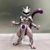 11cm Pokemon Figure Mewtwo Anime Figure Steel Mewtwo cool Figurine Pvc Statue Model Decorations Playthings designed for Kid Gifts Collection