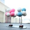 1pcs Car Decoration Accessories Plastic Fiber Material Creative Auto Dashboard Cartoon Balloon Gift
