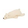 LIV HEART Body Pillow Premium Nemunemu Animals Polar Bear Lucky M Size (Total Length Approx. 53cm) Fluffy Chewy Stuffed Animal Pillow Gift 28976-11