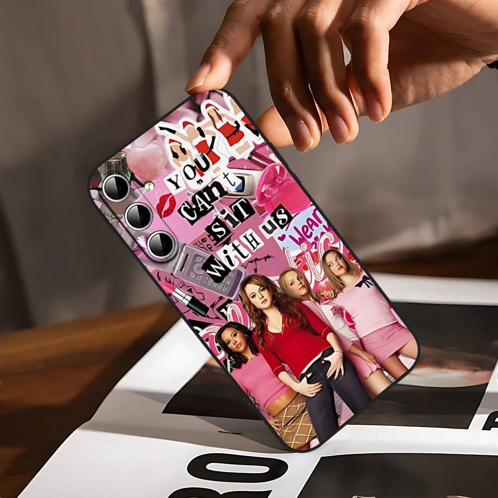 M-Mean Girls Burn Book Soft Phone Case For Samsung Galaxy S21 S22 S23 S24ULTRA S25ULTRA FE Ultra Plus5G A52S Soft Cover