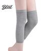 Cold Weather Leg Warmers Soft Knee for Protection Breathable Cotton Sleeves Anti Knitted Protectors Slip Warmers Elastic Thermal Pads Autumn Winter