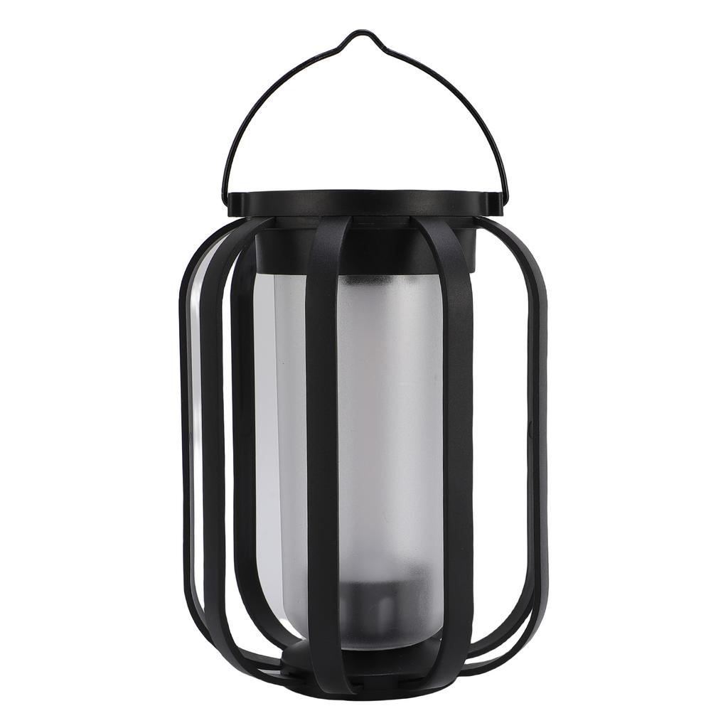 Solar Lantern Rain Proof Hanging Solar Powered Lamp with Tripod for Yard Deck Backyard Garden Pathway
