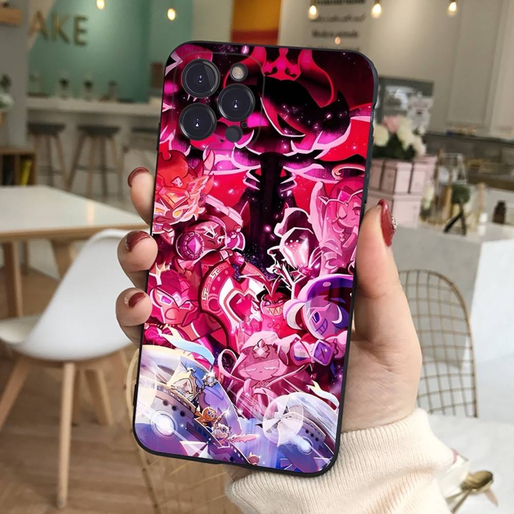 Cookie Run Kingdom Phone Case For IPhone 16 17 Air 15 14 13 12 11 Pro Max 16E Plus Fundas