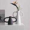 Creative Amphora Special-shaped Vase Living Room Dining Table Decoration Simple Art Cutout Ceramic Vase Flower Home Decoration