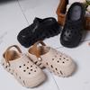 26 New Summer Women's EVA Slippers Indoor and Outdoor Simple and Comfortable Wear-resistant Non-slip Hole Shoes Platform Slippers