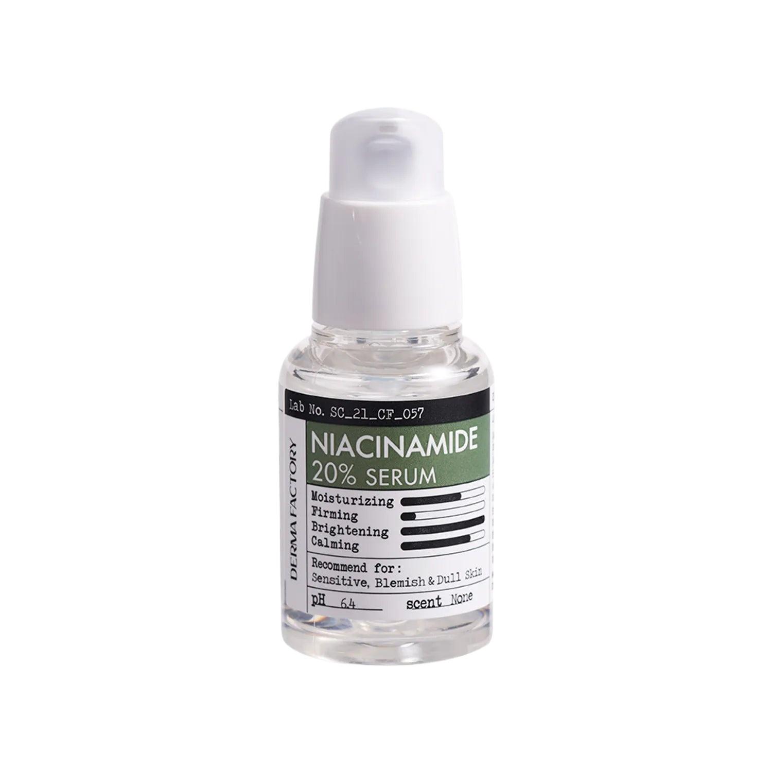 dermafactory Niacinamide 20% Serum 30ml*2ea Set 2ea