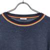 AKRIS PUNTO Wool Long Sleeve Knit 38 Navy System Sweater Women Used