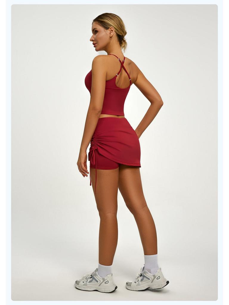 Juyitang New Style Cross-border Fitness Yoga Tank Top and Sleeveless Sports Bra