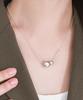 Postlude [Silver] 2 Ball Pendant Necklace