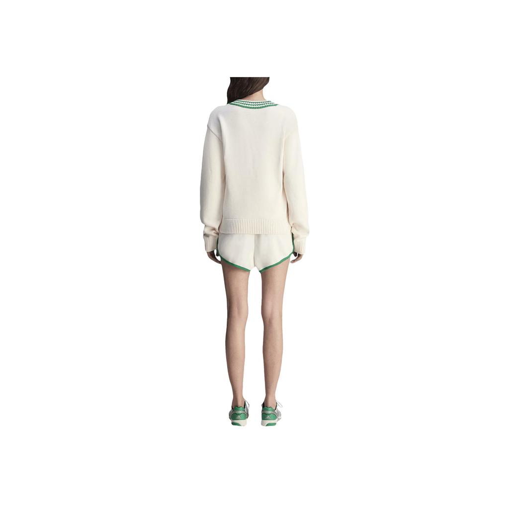 adidas X Sporty & Rich Shorts Off White Women Bottoms JL7192
