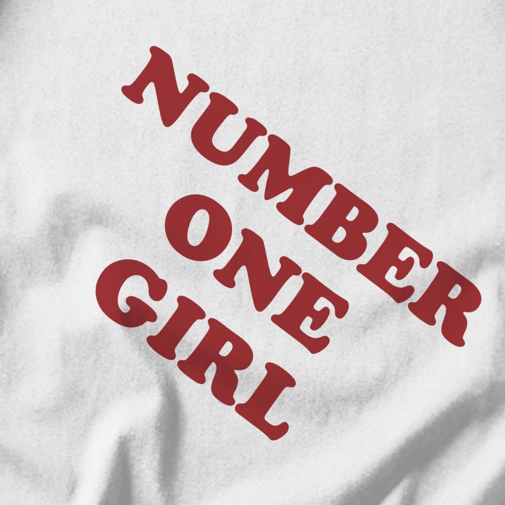 Men T Shirt ROSE Number One Girl 2025 Idea Y2K Graphic Short Sleeve Unisex Tops T Shirts