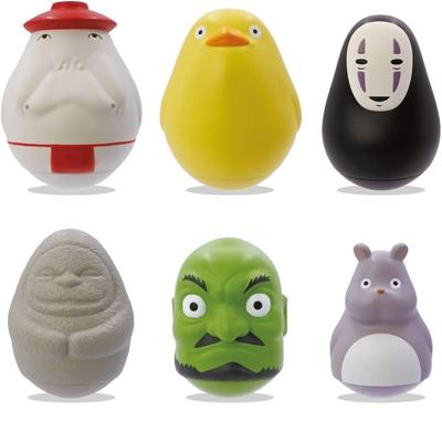 Spirited Away Plump Swinging Roly-poly Toy Box of 6