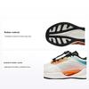 Li Ning Youth Ultra Light 19 Παιδική Έκδοση Αντιολισθητικά Απορρόφησης Κραδασμών Ανθεκτικά στη Φθορά Παπούτσια Τρεξίματος Χαμηλού Προφίλ Παιδικό αθλητικό παπούτσι Λευκό Πορτοκαλί YKFS018-1