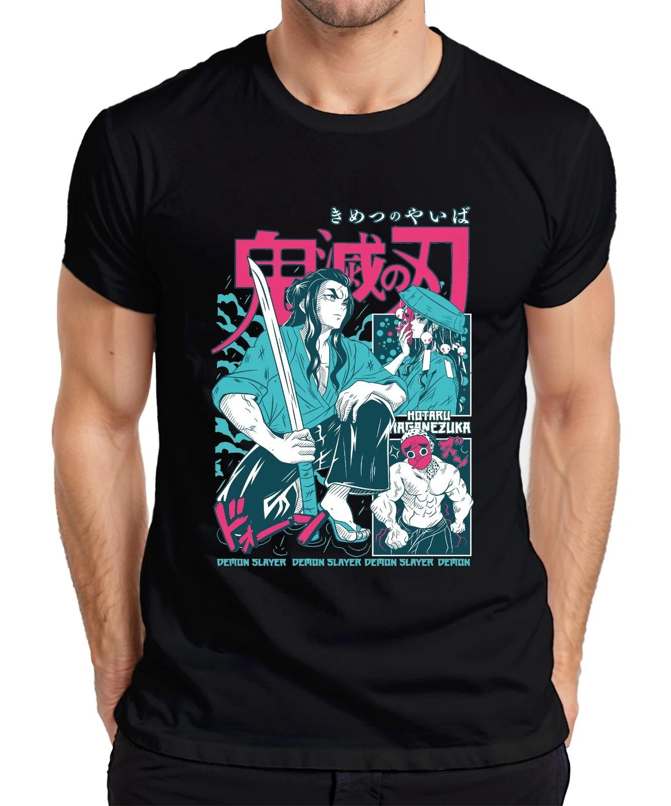Demon Slayer Kimetsu no Yaiba Schwert Samurai Anime Japan Y2K Streetwear Maske H XS
