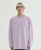 Basic Pocket Long Sleeve Light Purple