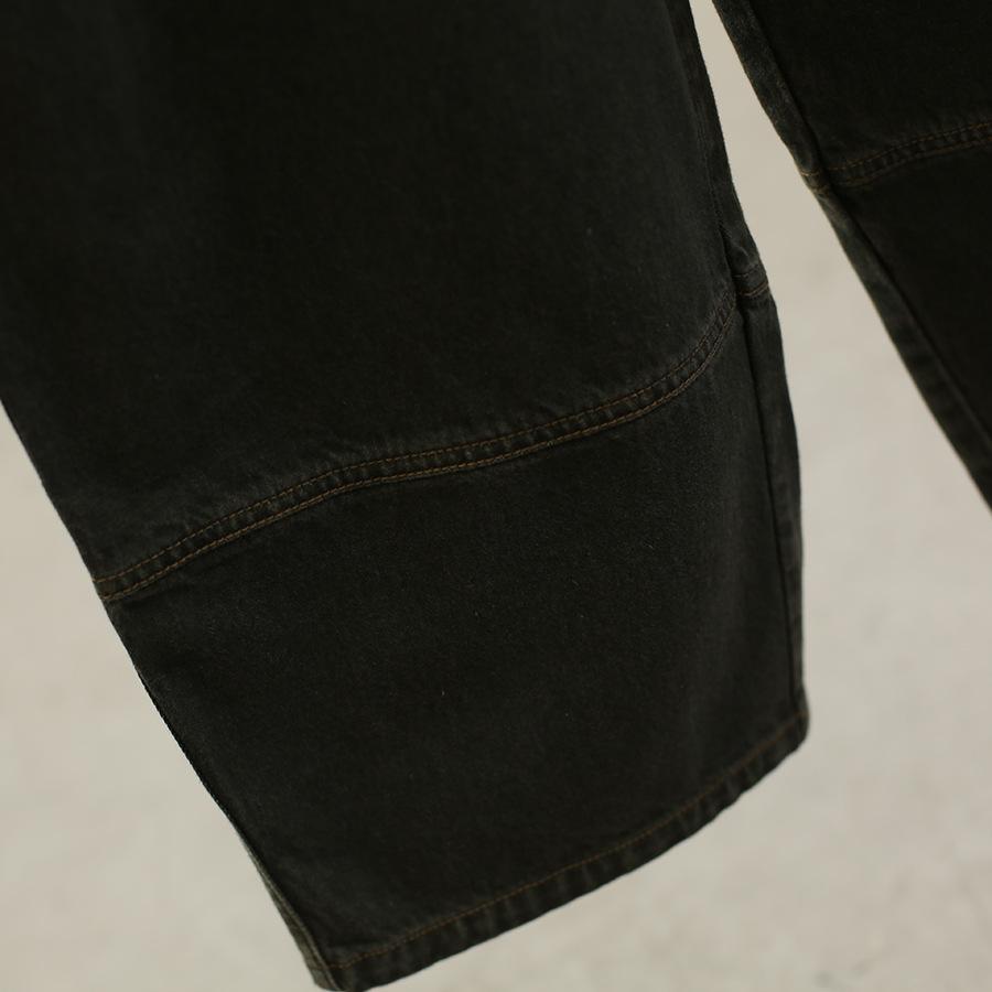 Korean Style Fashion Layered Denim Overalls - Youding 25 Autumn Collection