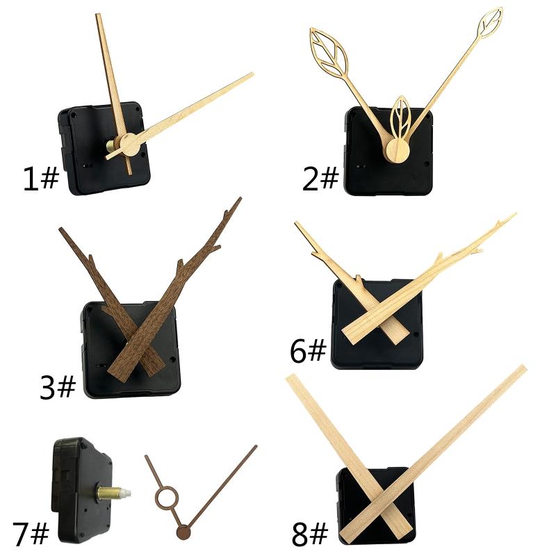 Ručně vyráběný strojek s tichým hodinovým strojem Klasický hodinový strojek Opravárenské díly pro domácí kutily Odolný quartzový motorek hodin