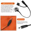 USB Heizschlafmatte 5 Heizzonen Outdoor Elektrische Heizmatte Einstellbare Temperatur Camping Beheizte Schlafmatratze