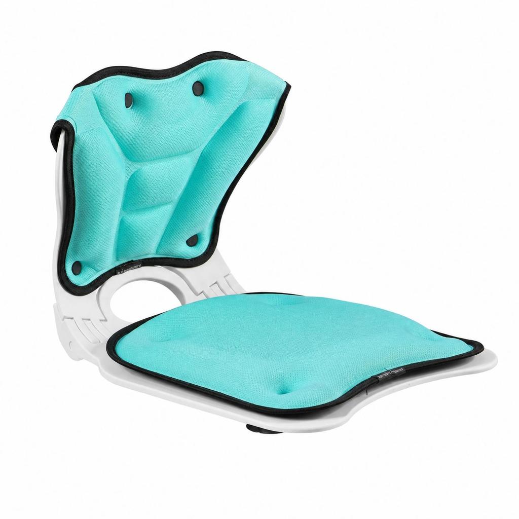 Foldable Fishing Seat Cushion Breathable with Backrest