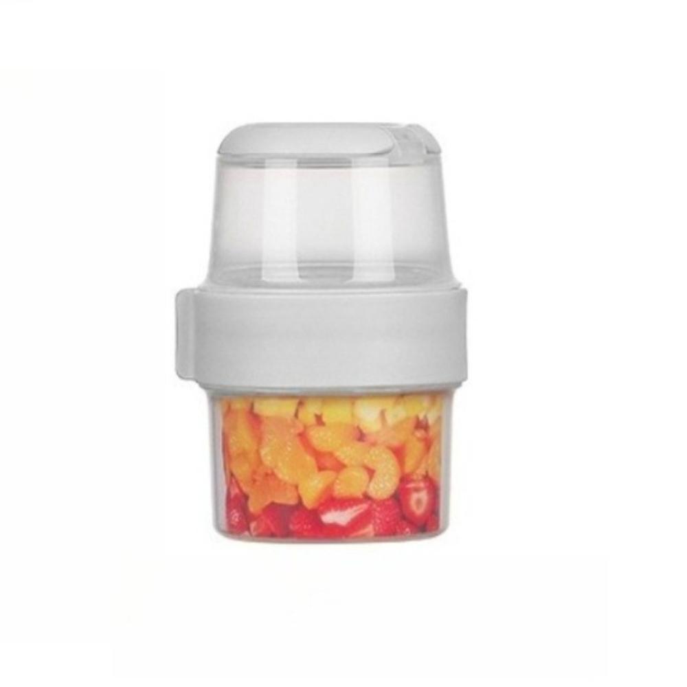 

Double Layer Lunch Box Compartment Preservation Box Leak Proof Overnight Oat Container Portable Oatmeal Cup Fruit Sealed Jar