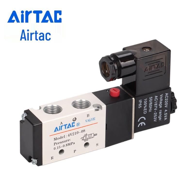 Pneumatický solenoidový ventil řady AIRTAC 4V210-08
