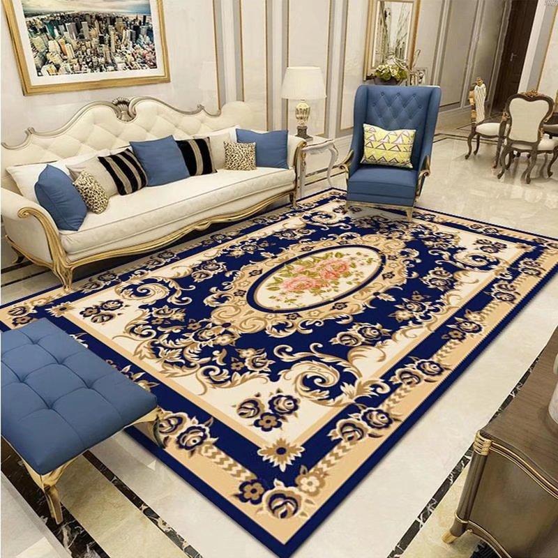 Classical European Style Palace Living Room Carpet Family Living Room Bedroom Retro European Style Carpet