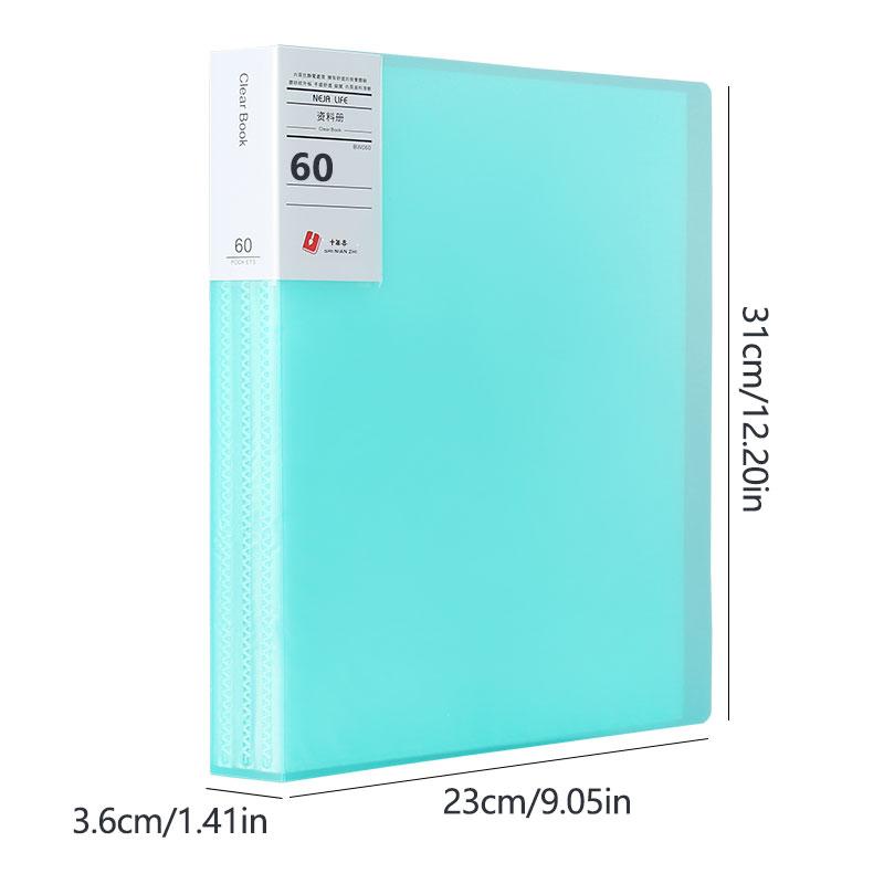 A4 Semi Transparent PP Brochure, Multiple Page Sizes To Choose From, Classified Insert Folder, Conference Document Organization,