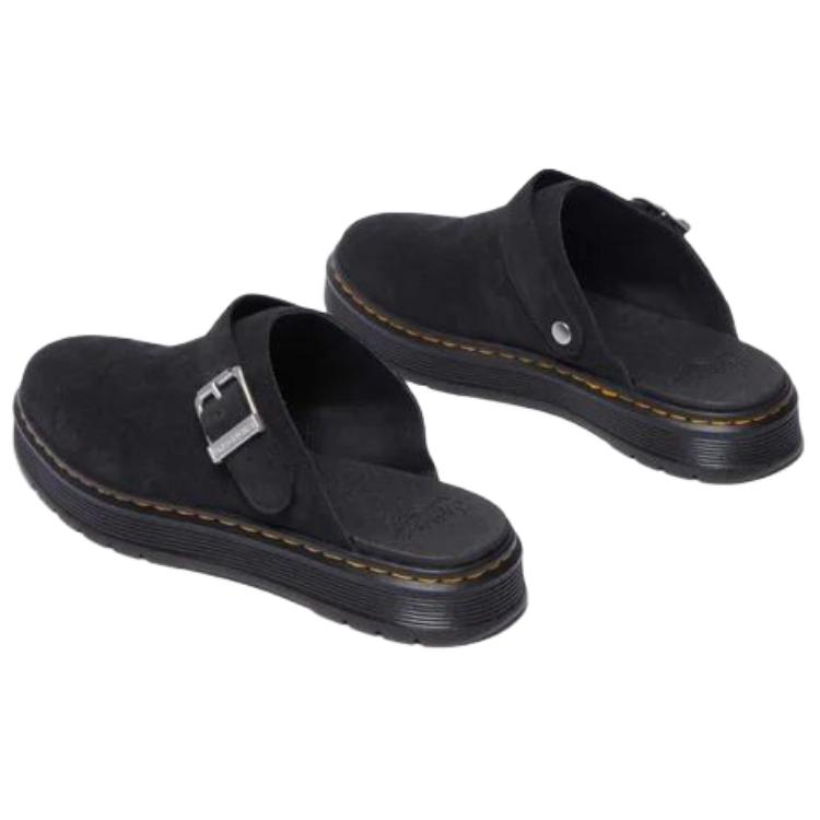 Dr. Martens Brookline Suede Mule Black Bronx Suede Unisex Sneakers 40666001