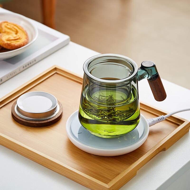 Heat-Resistant Glass Tea Infuser Cup