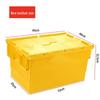 Heavy-Duty Lidded Plastic Storage & Transport Box