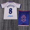 Vintage National Team Retro Football Jerseys Kids Classic Sports Training Shirts