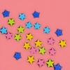 Children's Star Reward Jar Points Reward Learning Self-discipline Reward Jar 25 Stars Wooden Ornament
