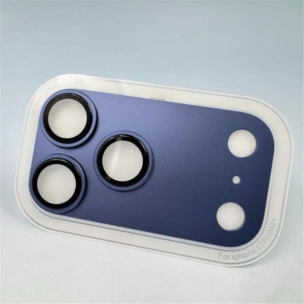 Corning Glass Camera Lens Glass Cover Aluminum Base Fall-resistant AR Camera Lens Protector Back Camera Glass for iP17 Pro