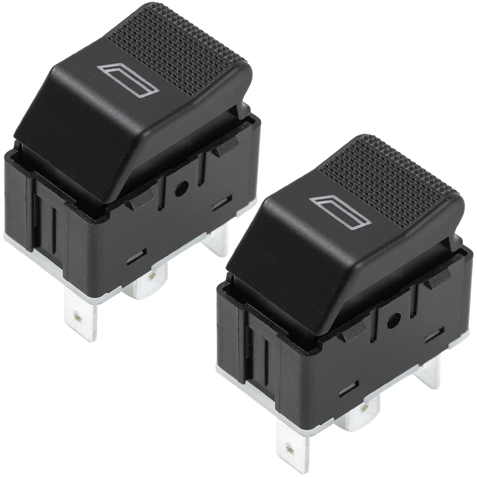 

2x Электрический переключатель управления стеклоподъемником Кнопка стеклоподъемника для Volkswagen VW Transporter T4 1996-04 Seat Ibiza 7D0959855 7D0 959 855 чёрный